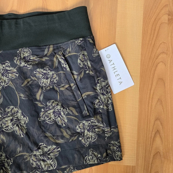 Athleta Trekkie Ripstop Shorts Women's 18 Hiking Running Camping Vacation Summer - Picture 3 of 12